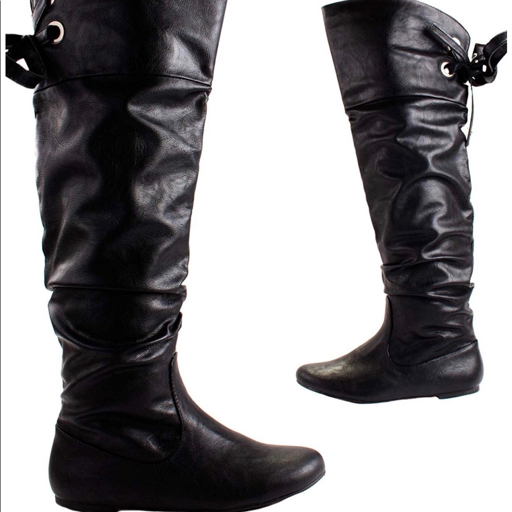 Knee high boots